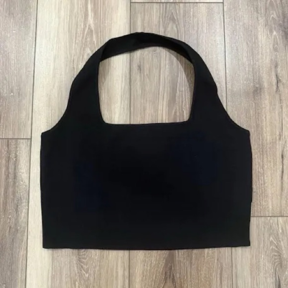 The Drop Women’s Halter Top Greta Black XL